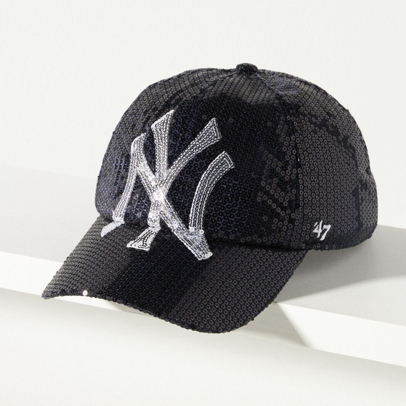 47 NY Sequin Baseball Cap NWT - Picture 1 of 7